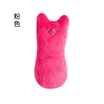 Interactive Plush Catnip Dental Chew Toy