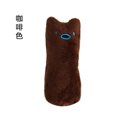 Interactive Plush Catnip Dental Chew Toy