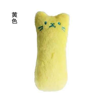 Interactive Plush Catnip Dental Chew Toy