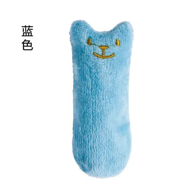Interactive Plush Catnip Dental Chew Toy