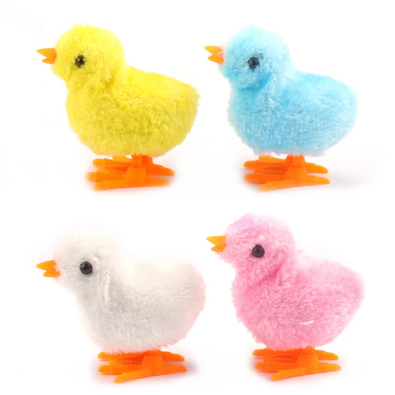 Interactive Plush Chirping Chicken Cat Toy