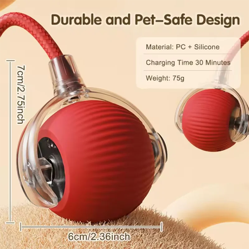 Smart Automatic Interactive Moving Cat Ball Toy