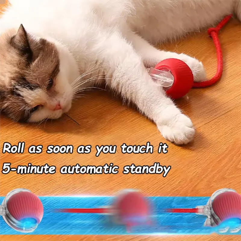Smart Automatic Interactive Moving Cat Ball Toy