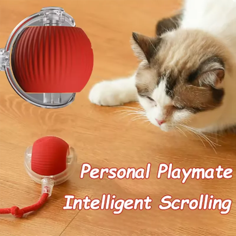 Smart Automatic Interactive Moving Cat Ball Toy