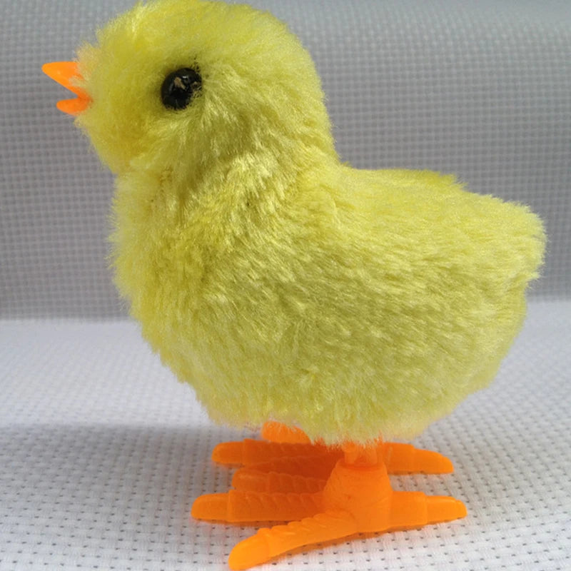 Interactive Plush Chirping Chicken Cat Toy